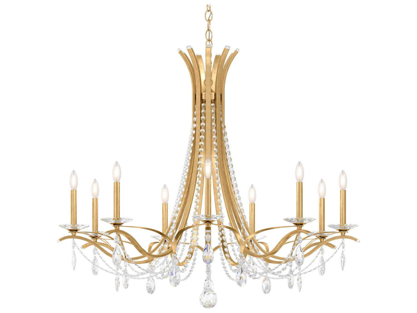 Schonbek Vesca 9-Light Crystal Chandelier