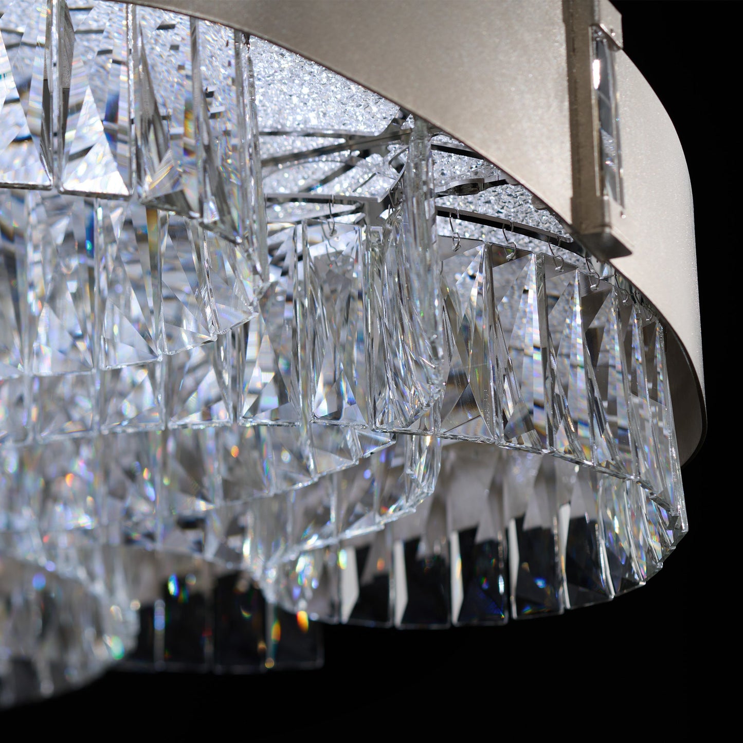 Schonbek LEDZeppa 24" LED Flush Mount