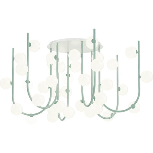 Studio M Contour 36 Light 62" Wide LED Chandelier by Nina Magon