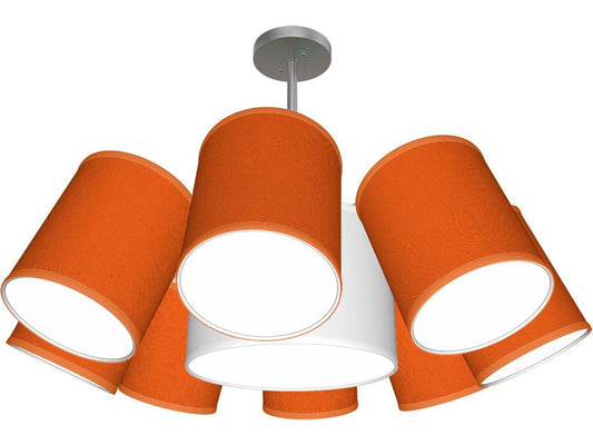 Seascape Lamps 9-Light Buster Cylinder Chandelier Modern Design