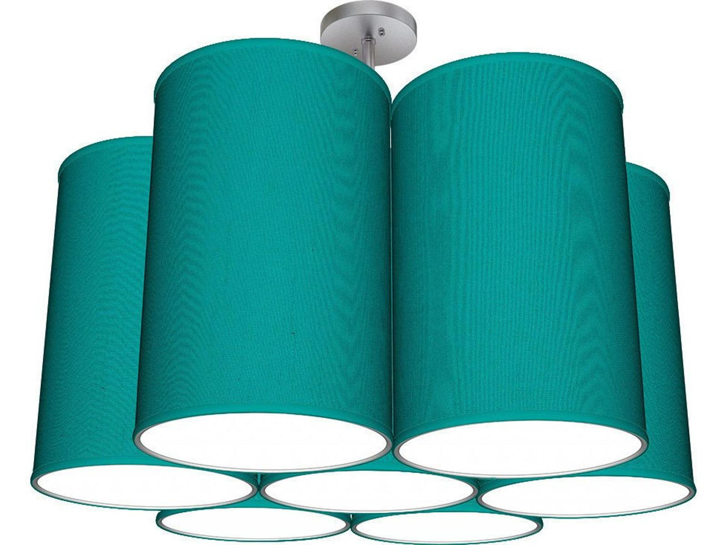 Seascape Lamps 7-Light Ledo Cylinder Chandelier