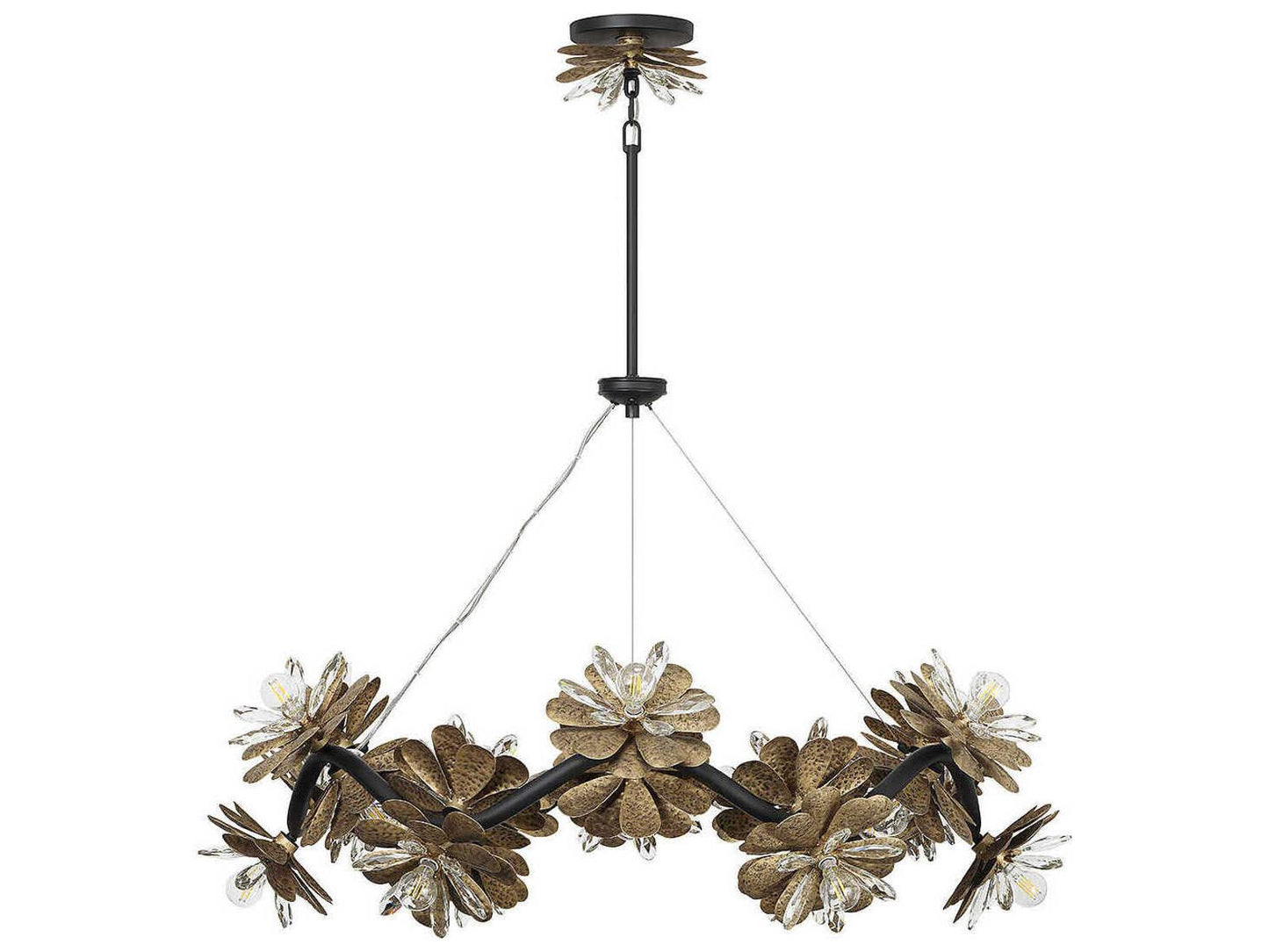 Savoy House Giselle 24-Light Chandelier in Delphine Finish