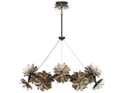 Savoy House Giselle 24-Light Chandelier in Delphine Finish