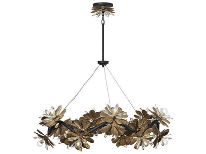 Savoy House Giselle 24-Light Chandelier in Delphine Finish