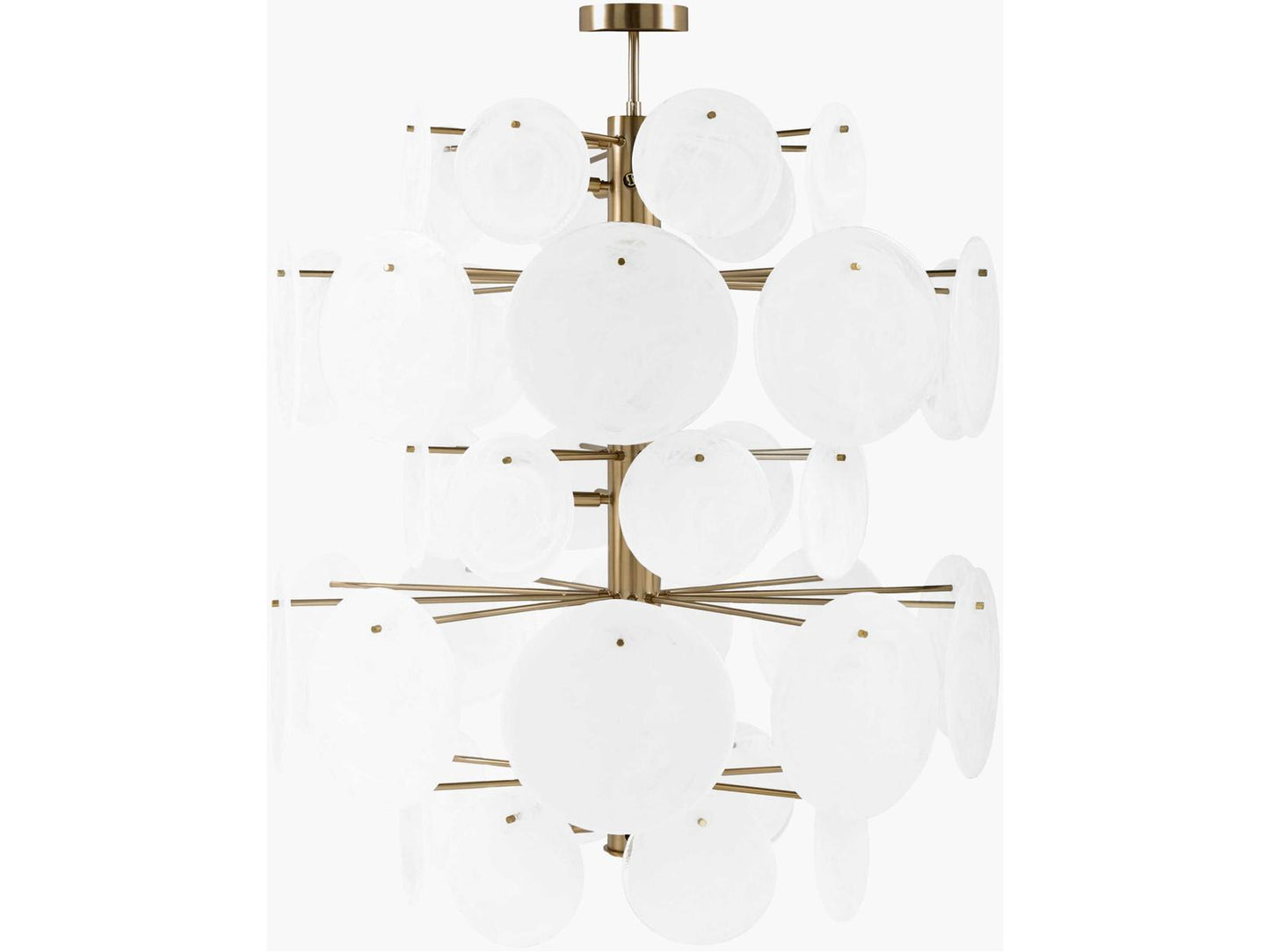 Surya Nalda Brass Chandelier