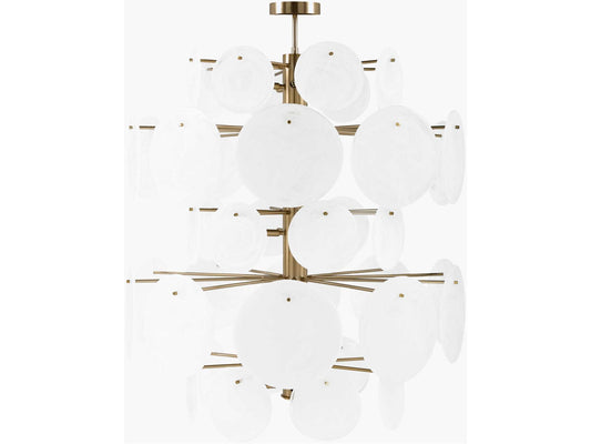Surya Nalda Brass Chandelier