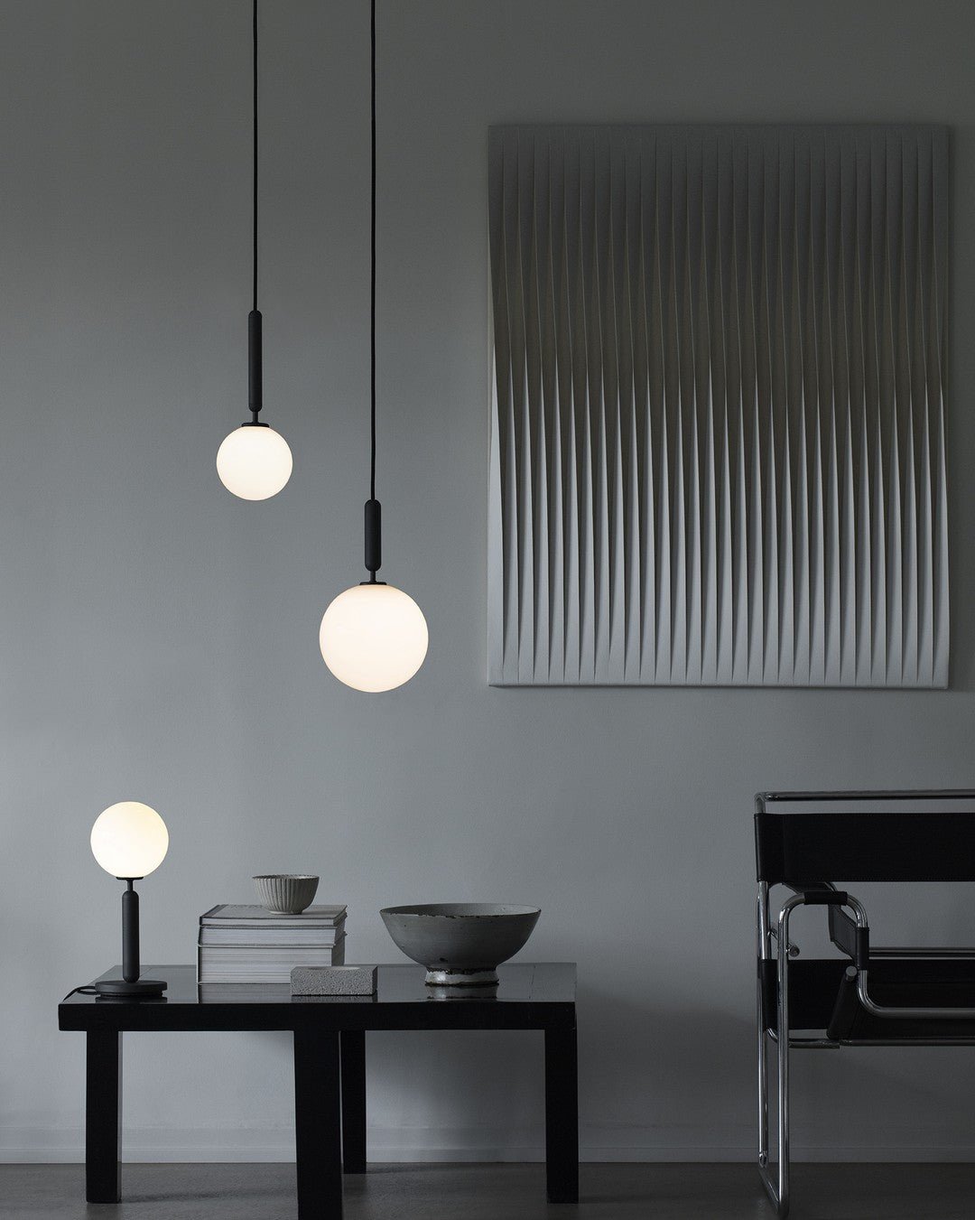 Scandiluxe Brass Pendant Swag Light Pendant light