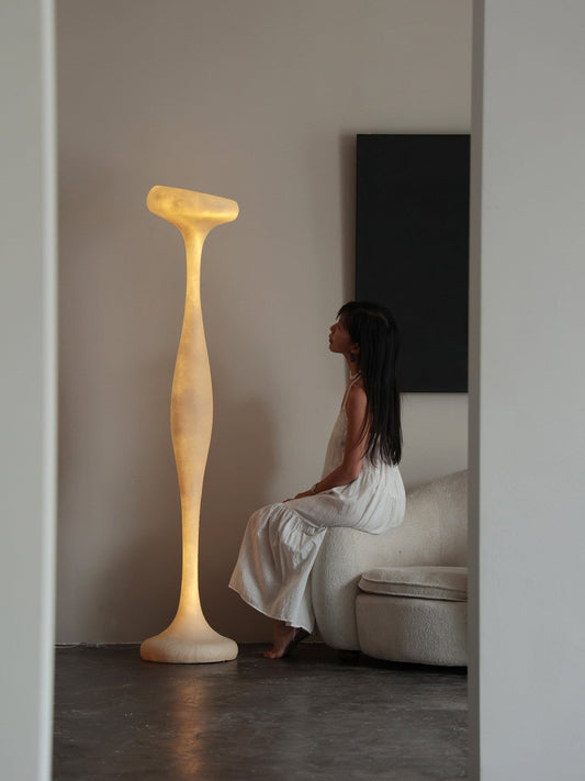 Sculptural Tall Floor Lamp