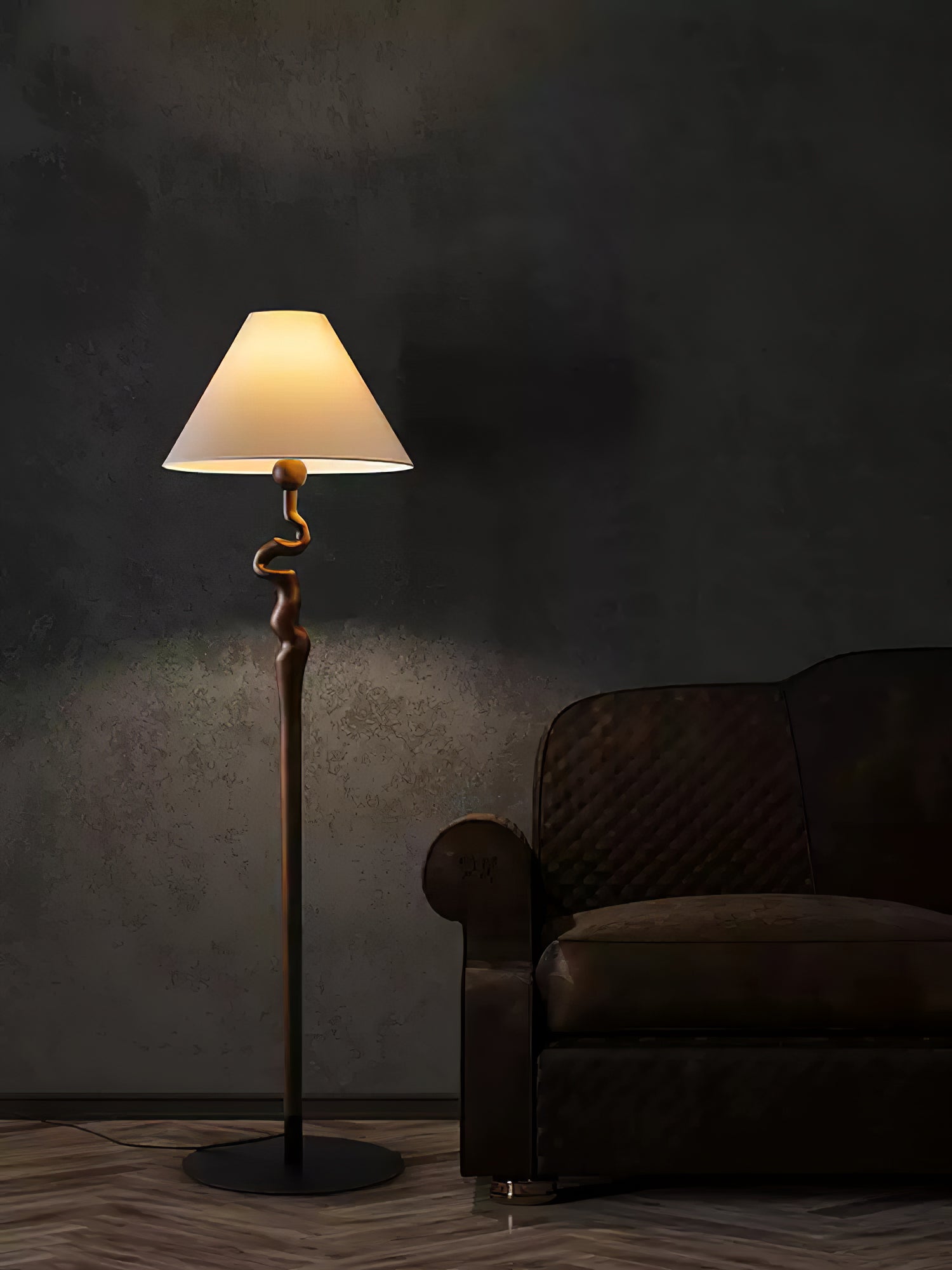 Serpentine Twist Floor Lamp Floor lamp