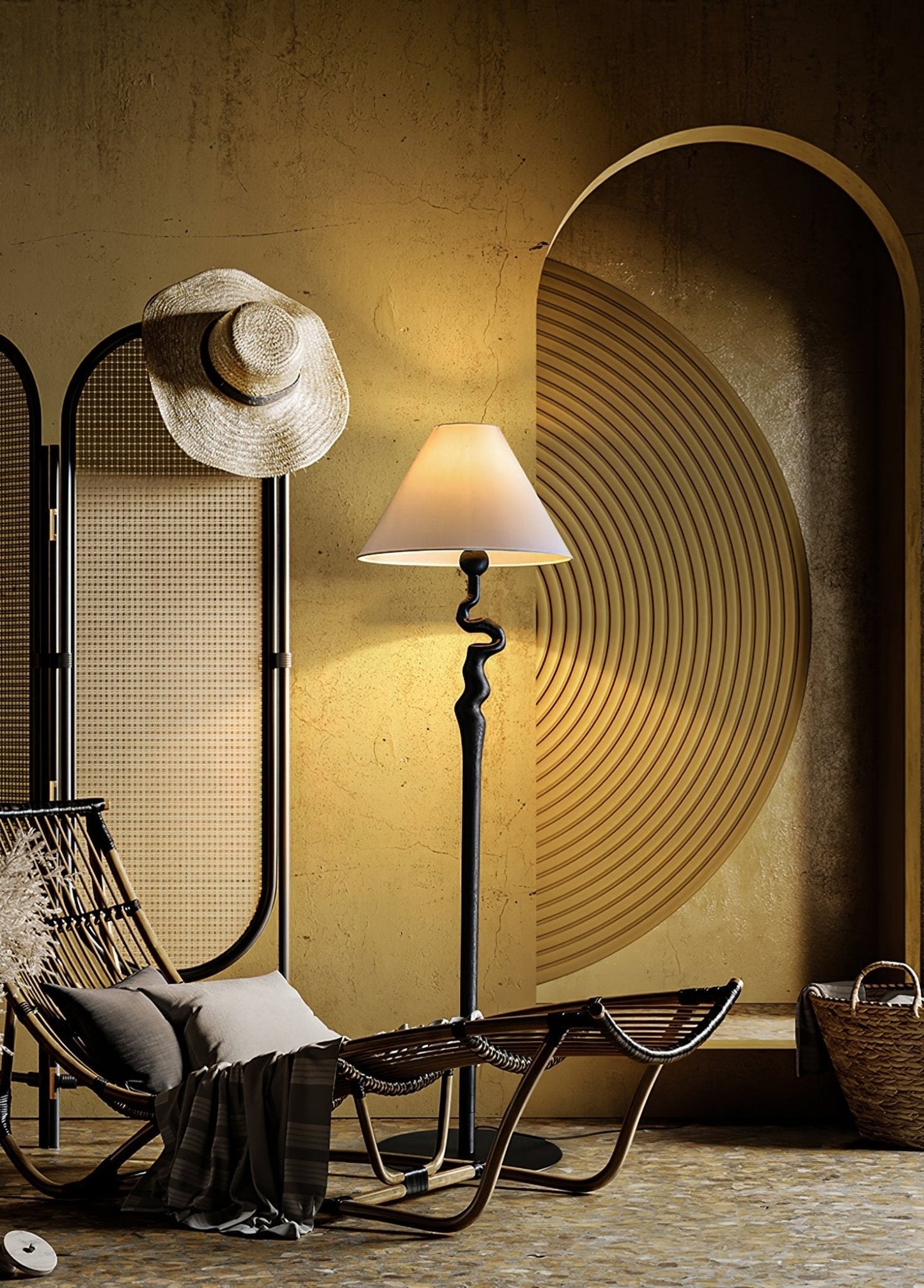 Serpentine Twist Floor Lamp Floor lamp