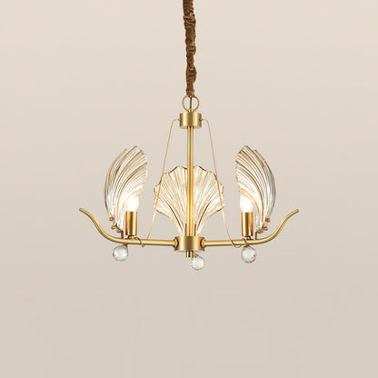 Shell Crystal Chandelier