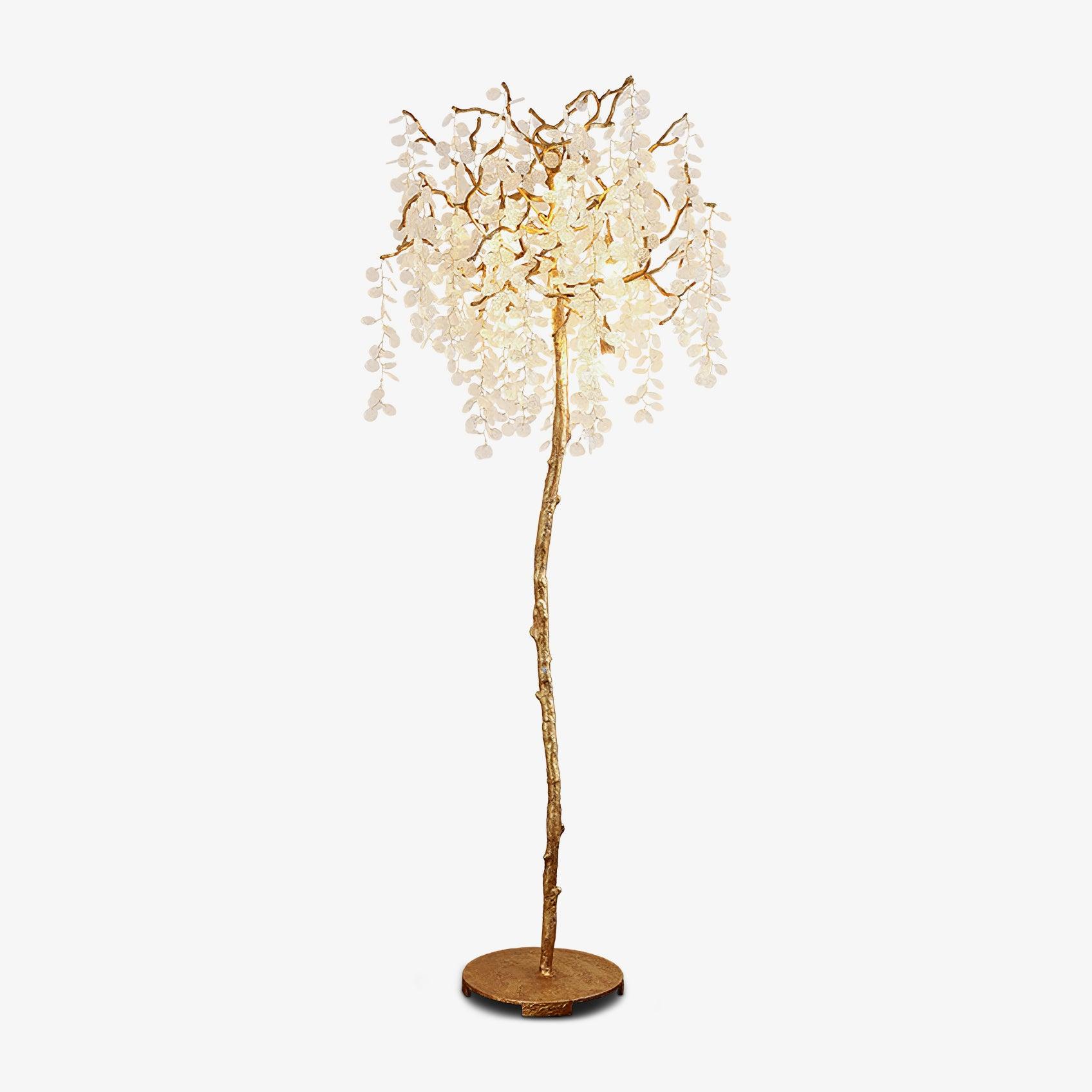 Shiro Noda Floor Light ∅ 21.7″ x H 68.9″ / Dia 55cm x H 175cm / Brass & Frosted glass / US Plug Floor lamp
