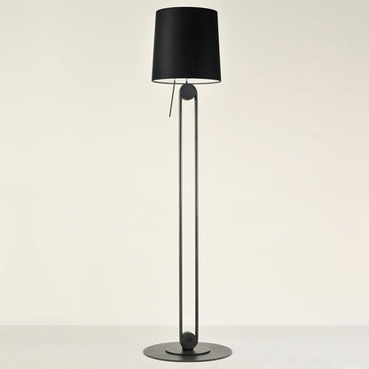 Sibaca Floor Lamp Model A ∅ 15.4″ x H 66.3” / Dia 39cm x H 168.5cm / Black / US Plug Floor lamp