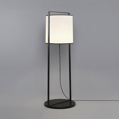 Silhouette Textile Floor Lamp ∅ 21.7″ x H 59.1″ / Dia 55cm x H 150cm / Black & White / US Plug Floor lamp