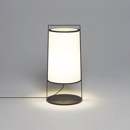 Silhouette Textile Floor Lamp ∅ 9.4″ x H 19.7″ / Dia 24cm x H 50cm / Black & White / US Plug Floor lamp