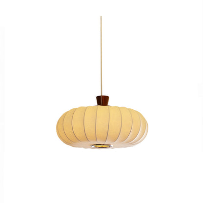 Silk Lantern Pendant Light ∅ 19.7″ x H 11.8″ / White Pendant light