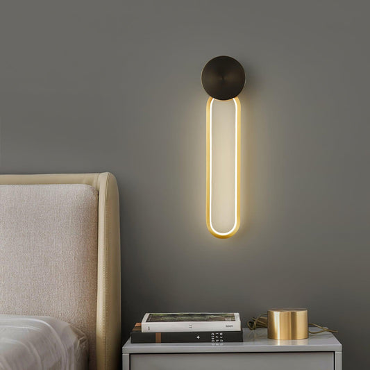Simple Elliptical Wall Sconce Wall lamp
