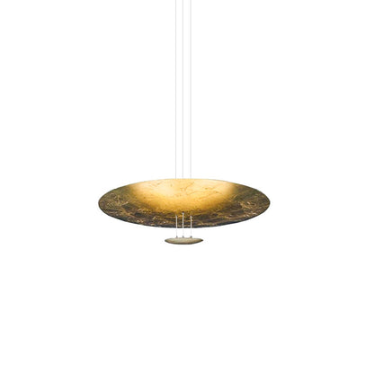Machine Chandelier 2 layers ∅ 7.1″ + 31.5″ / Copper Plated / Warm Light Chandelier