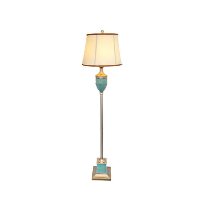 Smafan Floor Lamp Model A ∅ 16.5″ x H 64.9″ / Dia 42cm x H 165cm / Green + Gold / US plug Floor lamp