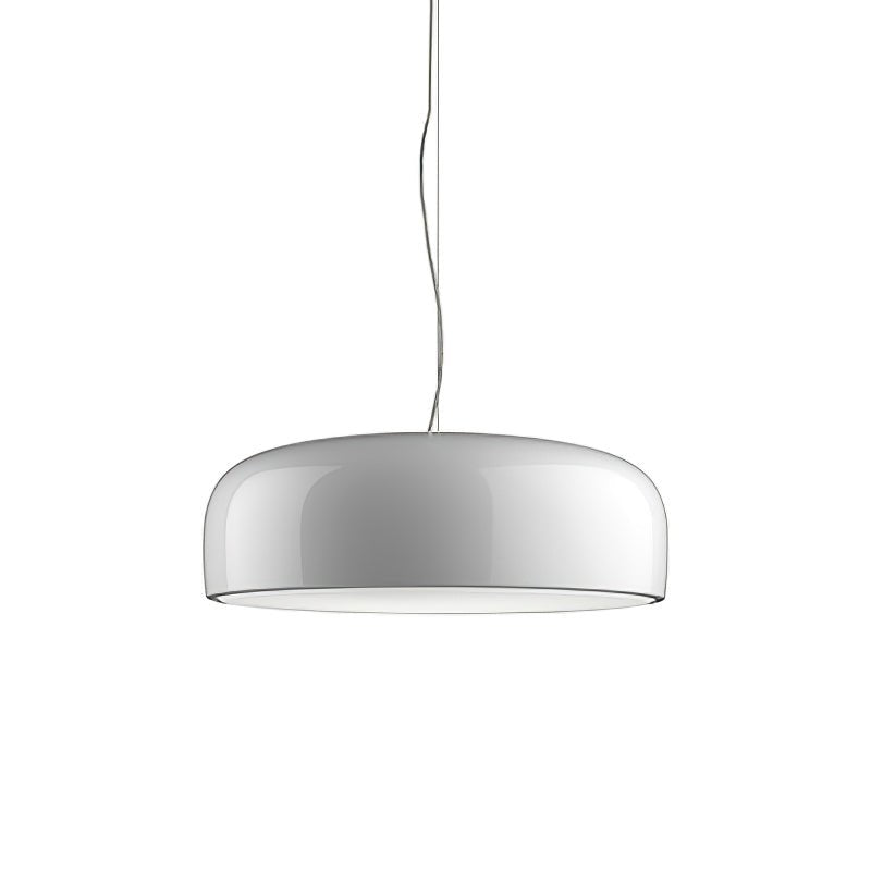 Smithfield Pendant Light ∅ 17.7″ x H 5.9″ / Dia 45cm x H 15cm / White Pendant light