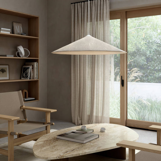 Solara Disc Paper Pendant Lamp