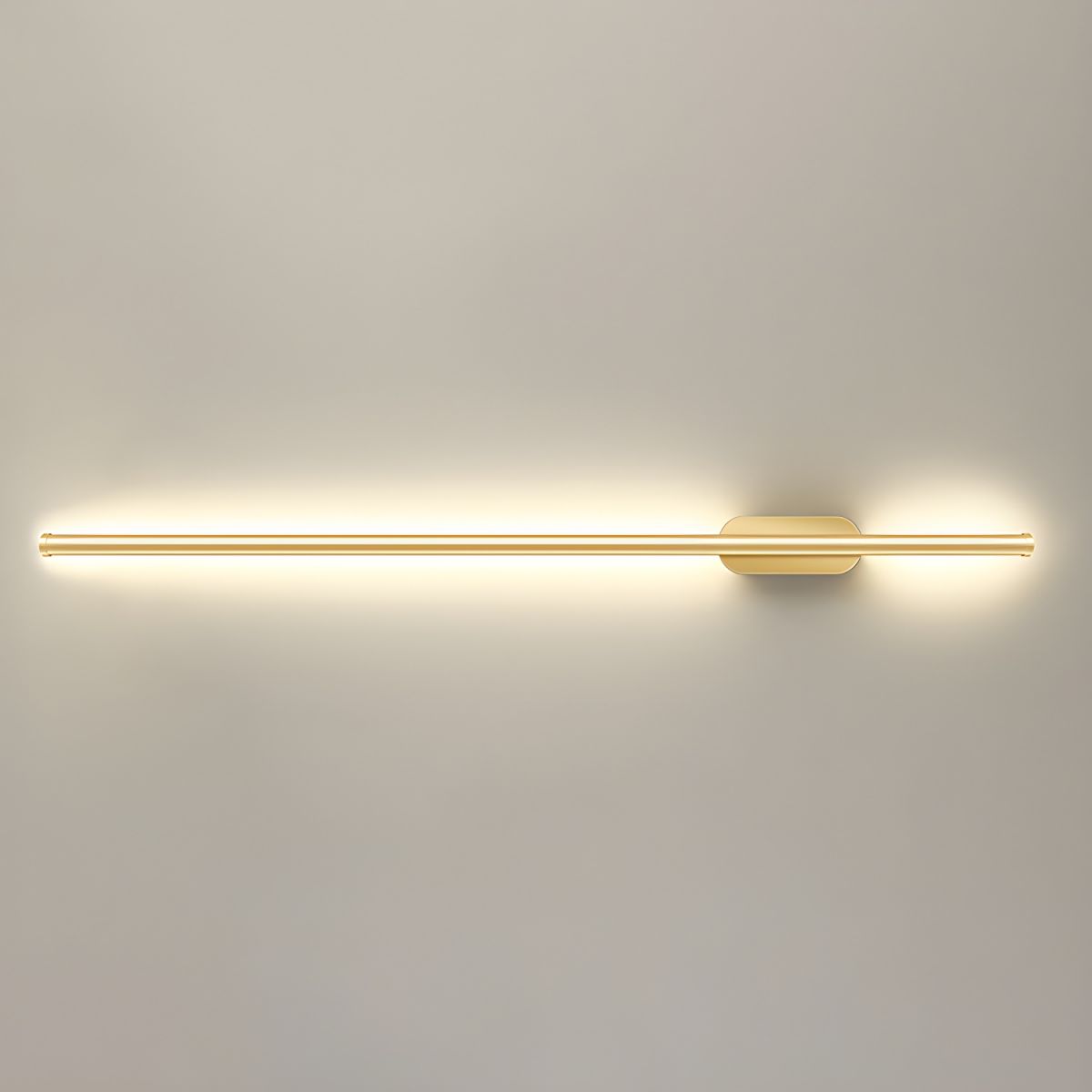 Seraphina Linear Wall Sconce ∅ 47.2″ / Dia 120cm / Model B / Gold & Warm Light