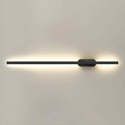 Seraphina Linear Wall Sconce ∅ 47.2″ / Dia 120cm / Model B / Black & Warm Light