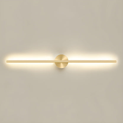 Seraphina Linear Wall Sconce ∅ 39.4″ / Dia 100cm / Model A / Gold & Warm Light