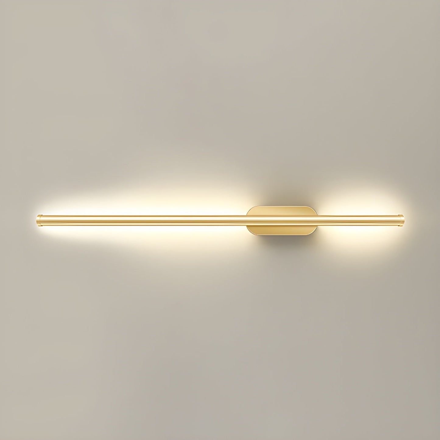 Seraphina Linear Wall Sconce ∅ 31.5″ / Dia 80cm / Model B / Gold & Warm Light