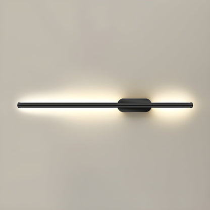 Seraphina Linear Wall Sconce ∅ 39.4″ / Dia 100cm / Model B / Black & Warm Light
