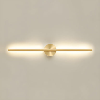 Seraphina Linear Wall Sconce ∅ 23.6″ / Dia 60cm / Model A / Gold & Warm Light