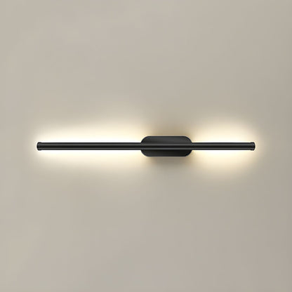 Seraphina Linear Wall Sconce ∅ 31.5″ / Dia 80cm / Model B / Black & Warm Light
