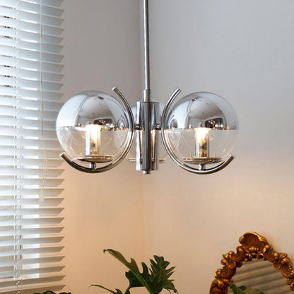 Space Ball Chandelier