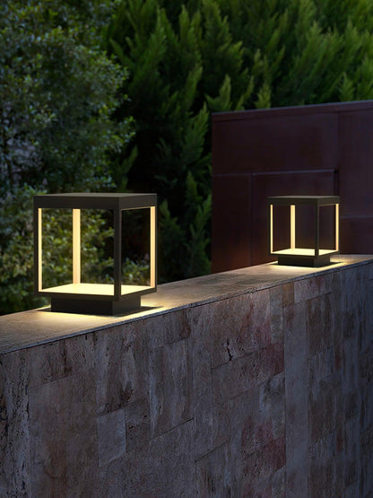 Square Frame Post Outdoor Light Table lamp
