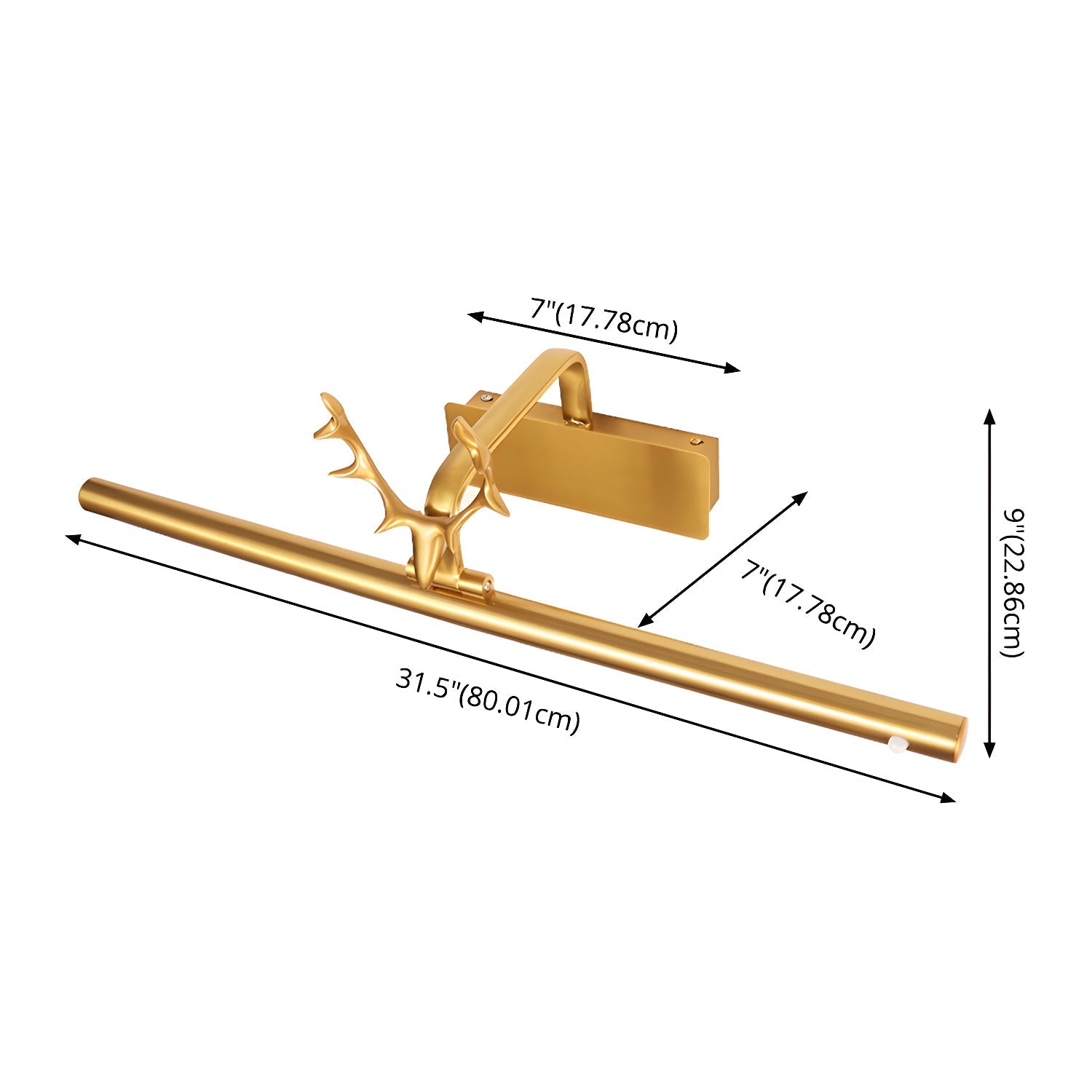 Stag Horn Wall Light 1001 Wall lamp