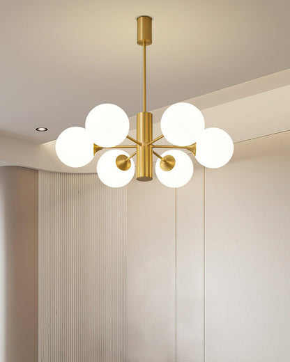 Stella Brass Chandelier