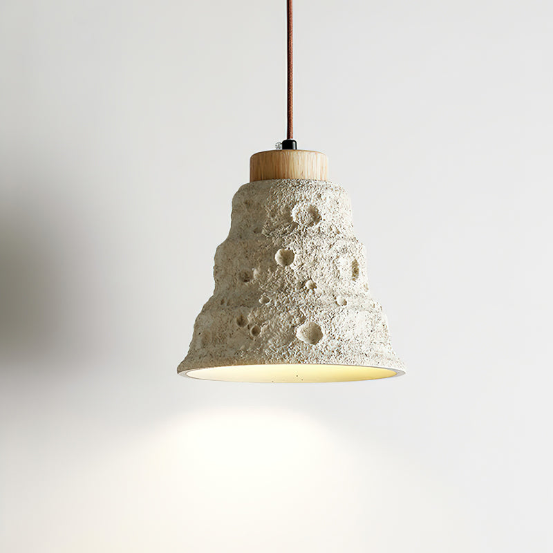 Stone Bell Pendant Light ∅ 7.1″ x H 7.1″ / Cement Grey pendant Lamp