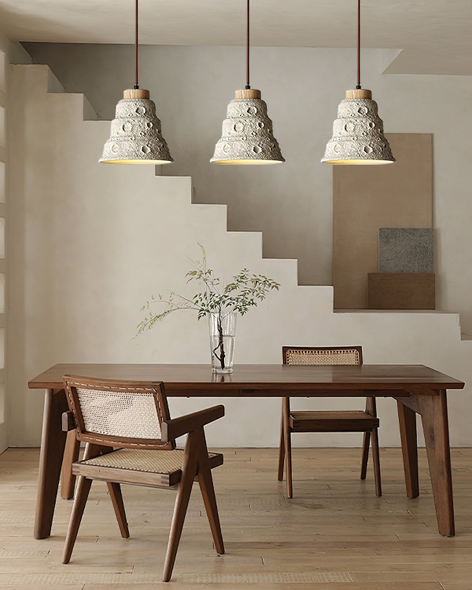 Stone Bell Pendant Light ∅ 7.1″ x H 7.1″ / Cement Grey pendant Lamp