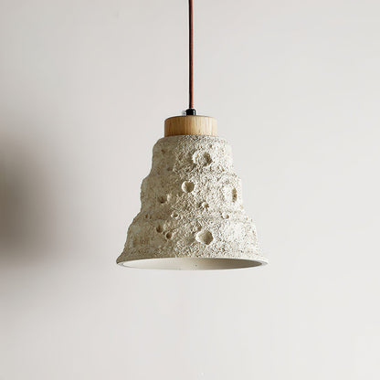 Stone Bell Pendant Light ∅ 7.1″ x H 7.1″ / Cement Grey pendant Lamp
