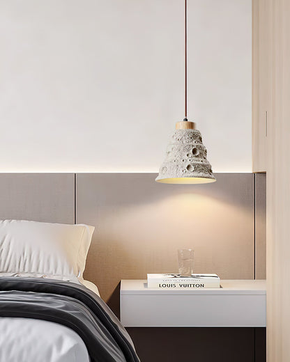 Stone Bell Pendant Light ∅ 7.1″ x H 7.1″ / Cement Grey pendant Lamp