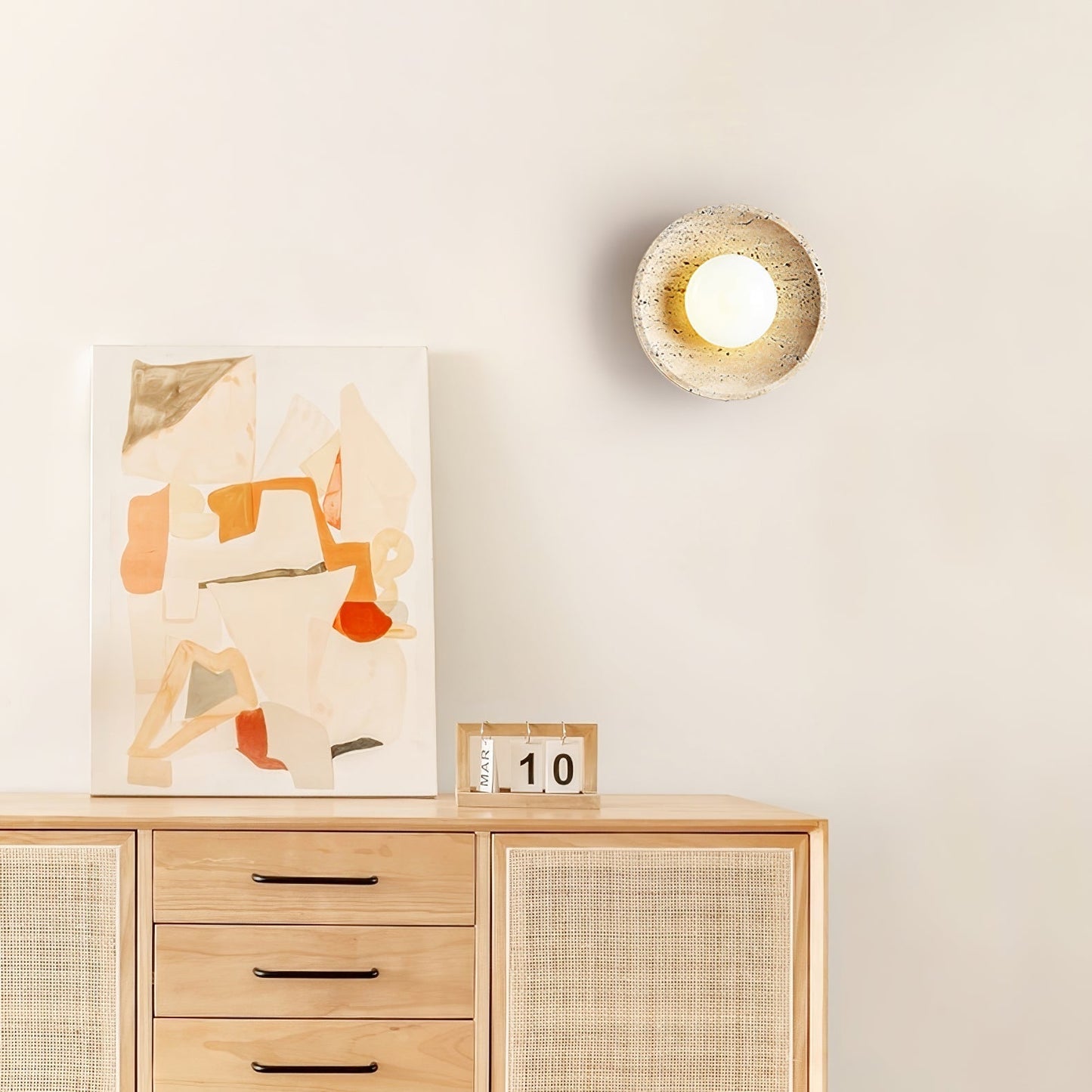 Stone Lunar Eclipse Wall Light Wall lamp