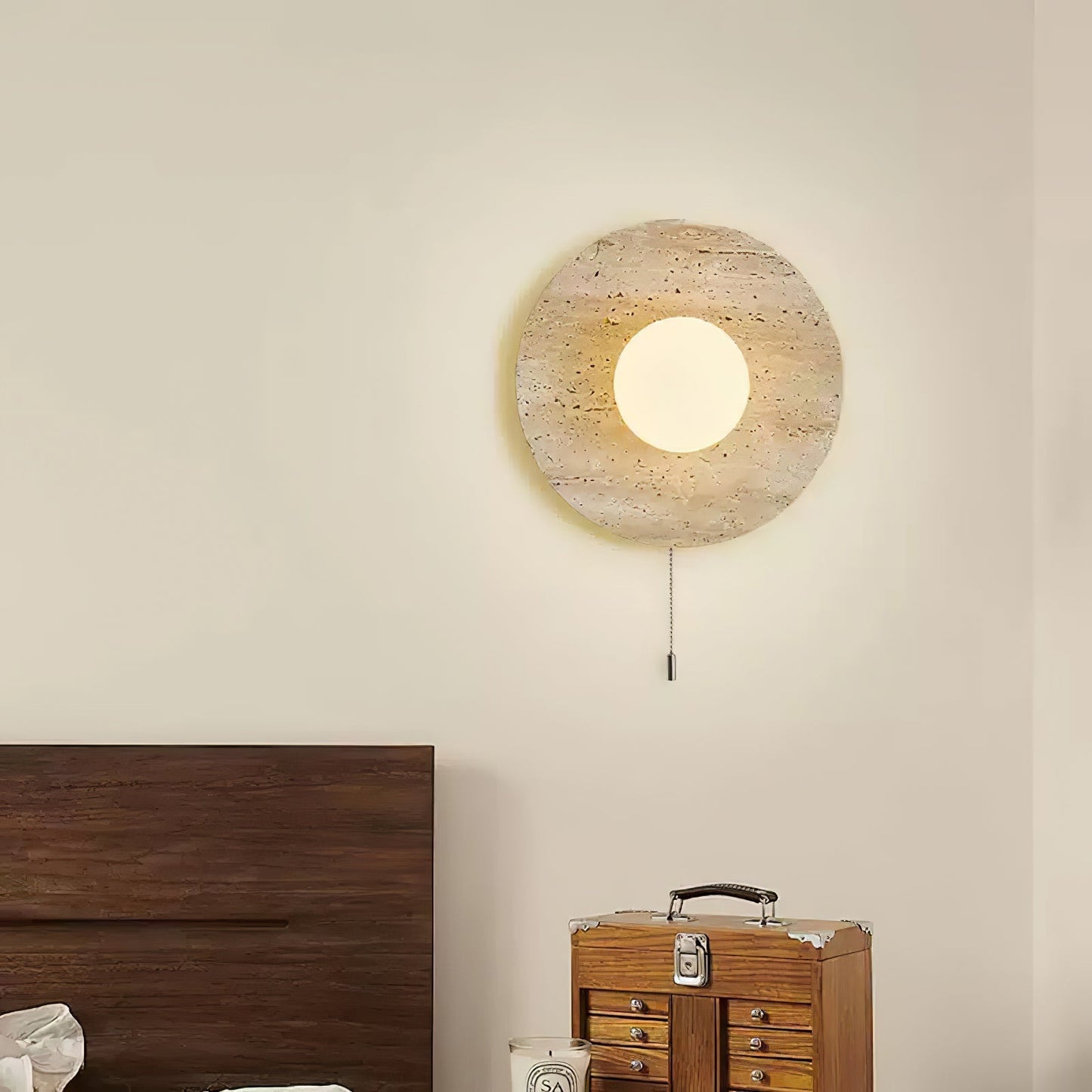 Stone Lunar Eclipse Wall Light Wall lamp