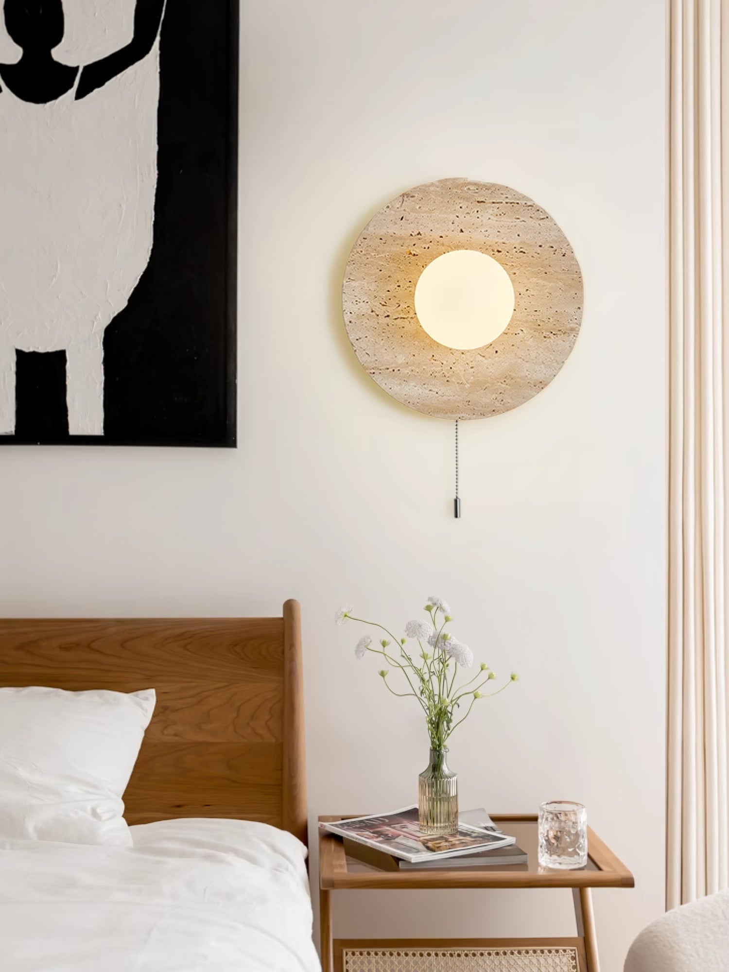 Stone Lunar Eclipse Wall Light Wall lamp