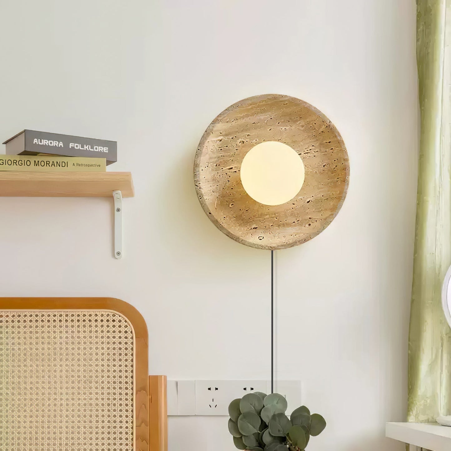 Stone Eclipse Plug-in Wall Light 1001 Wall lamp