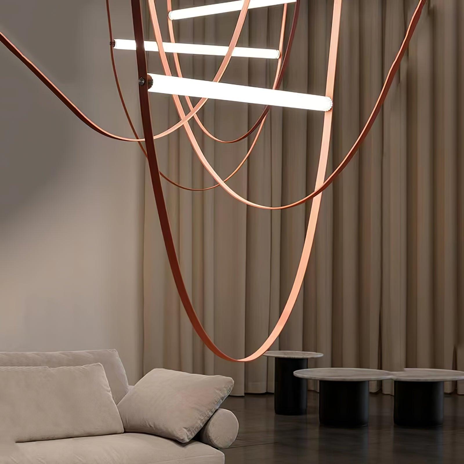 Tracer Belt Pendant Lamp Chandelier