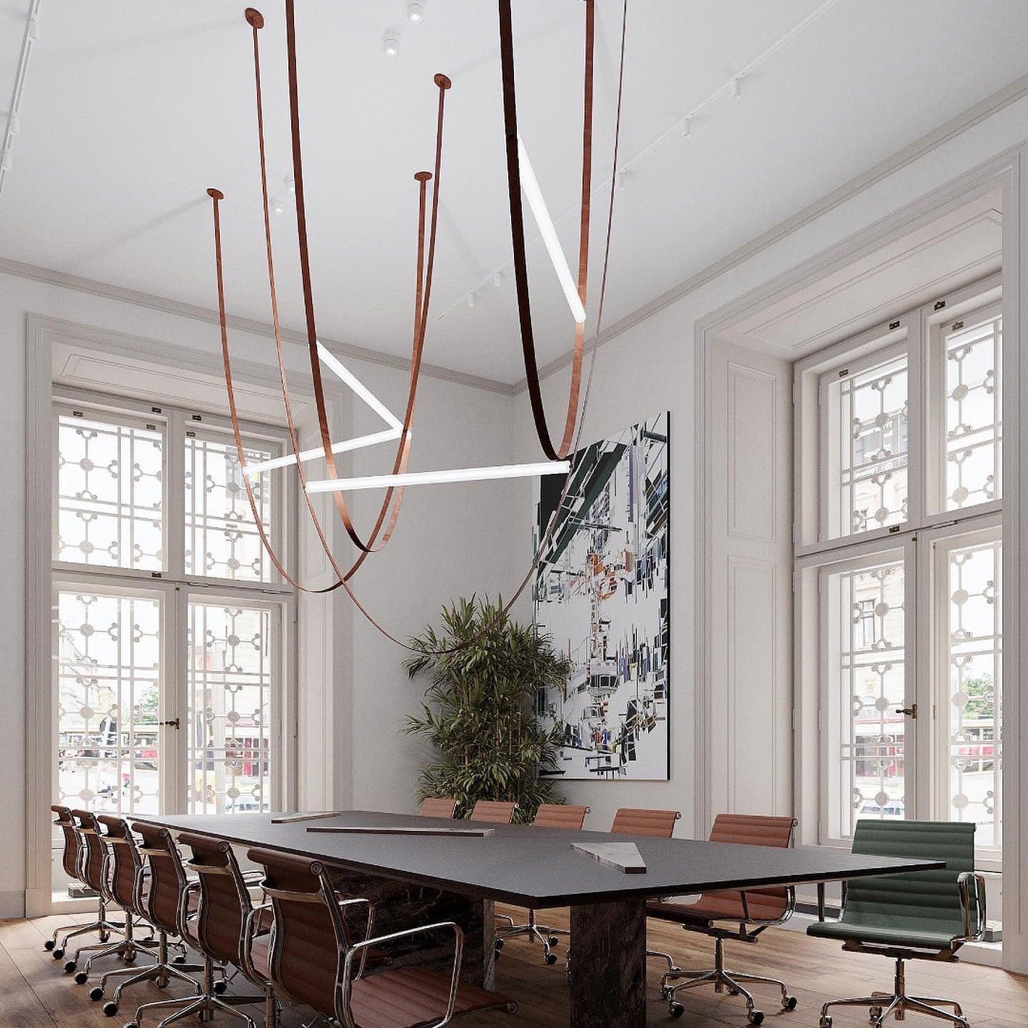 Tracer Belt Pendant Lamp Chandelier