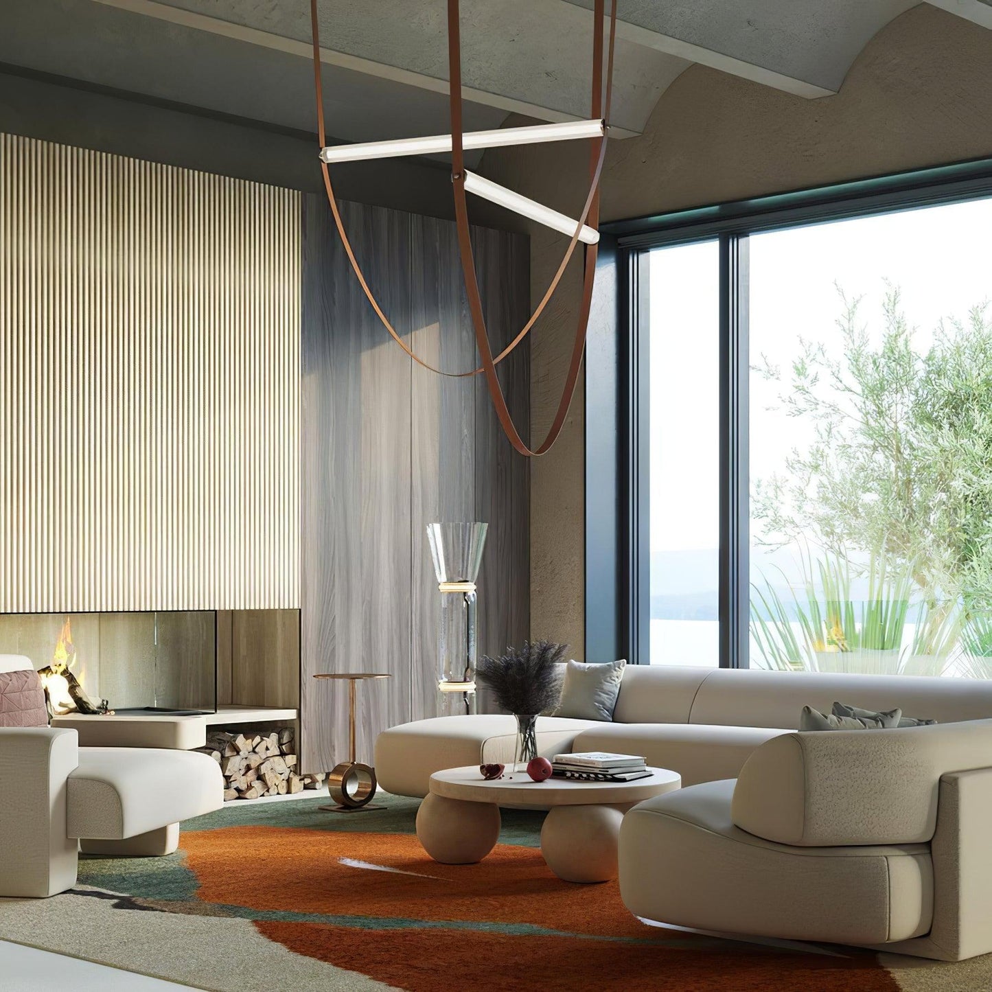Straight Belt Pendant Lamp
