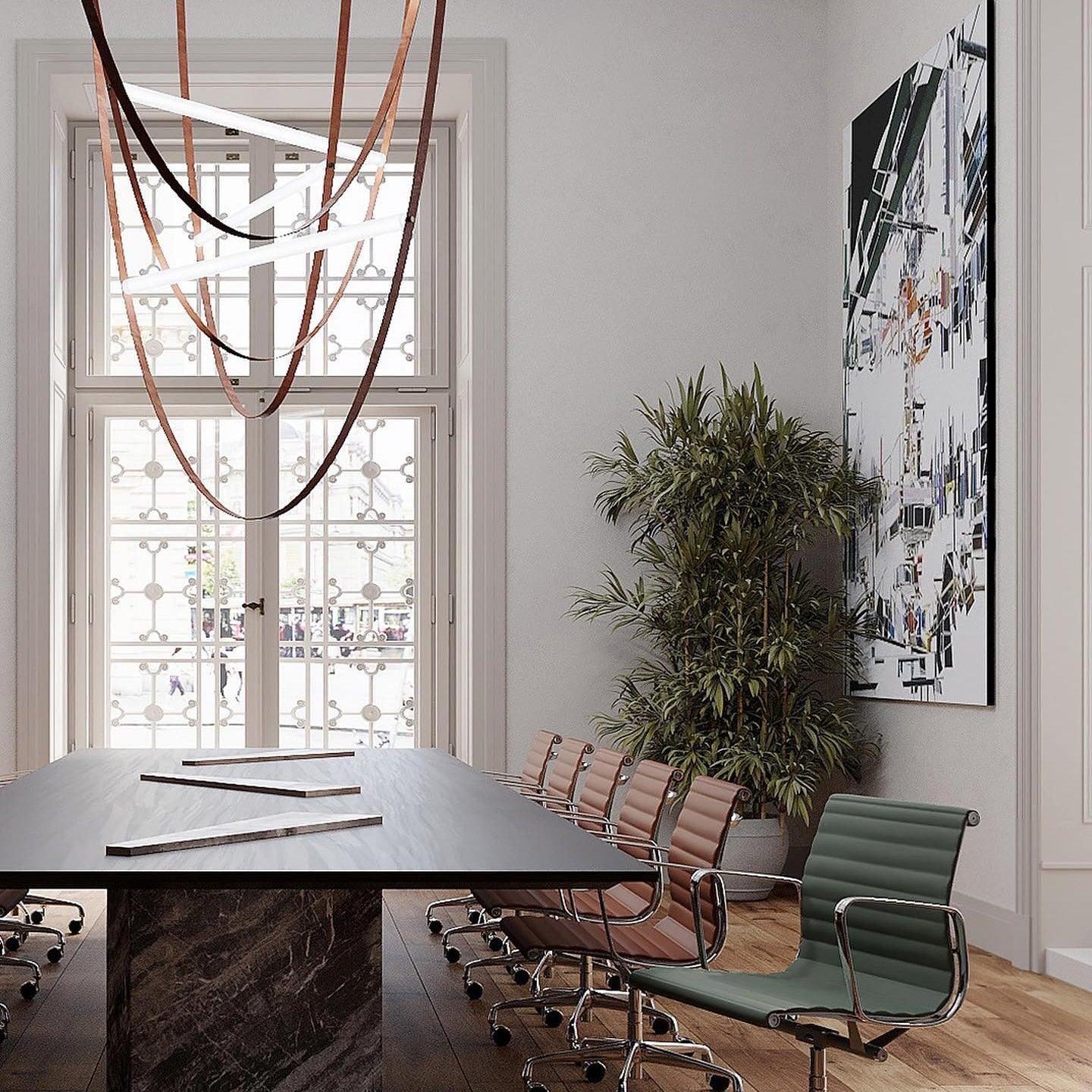 Tracer Belt Pendant Lamp Chandelier