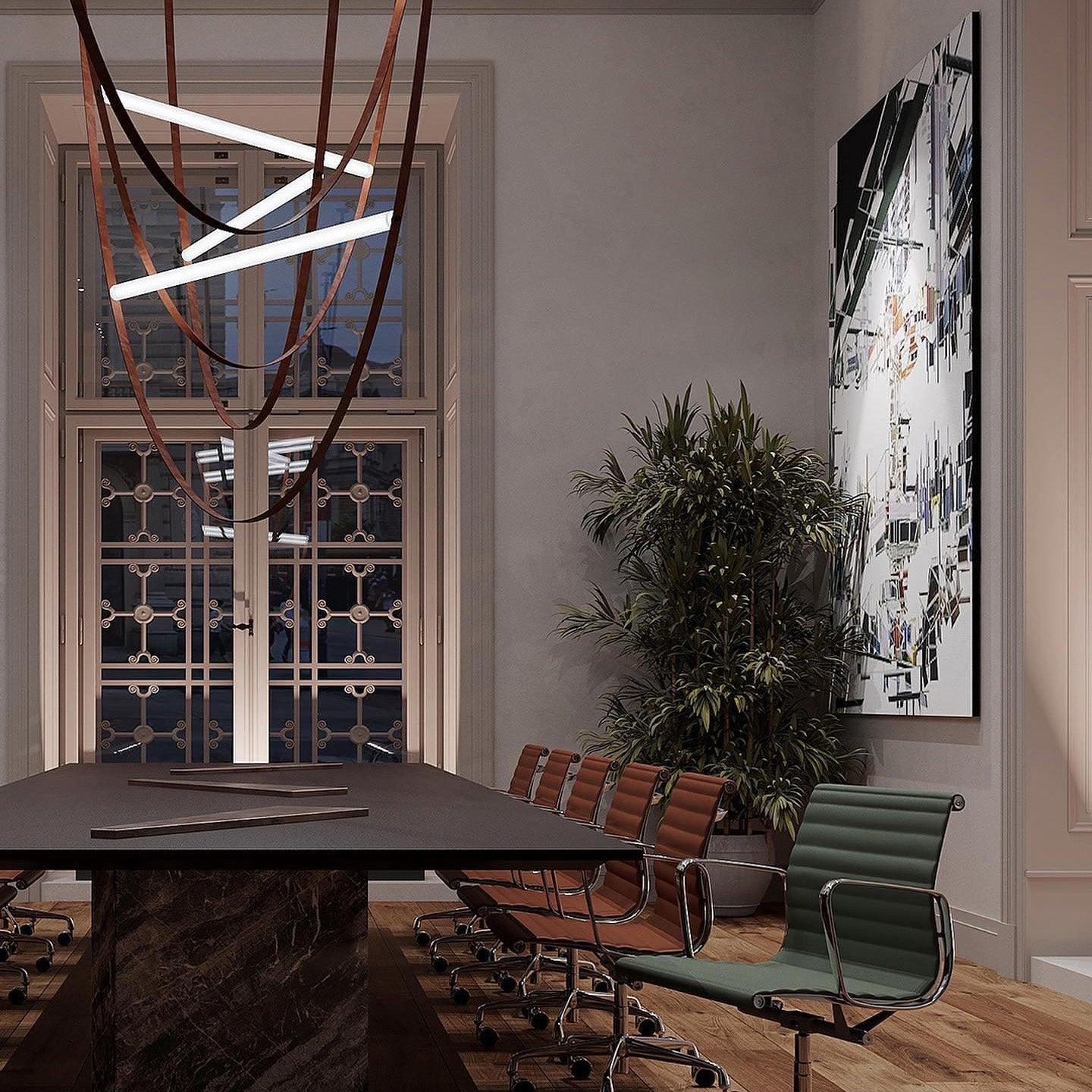 Tracer Belt Pendant Lamp Chandelier