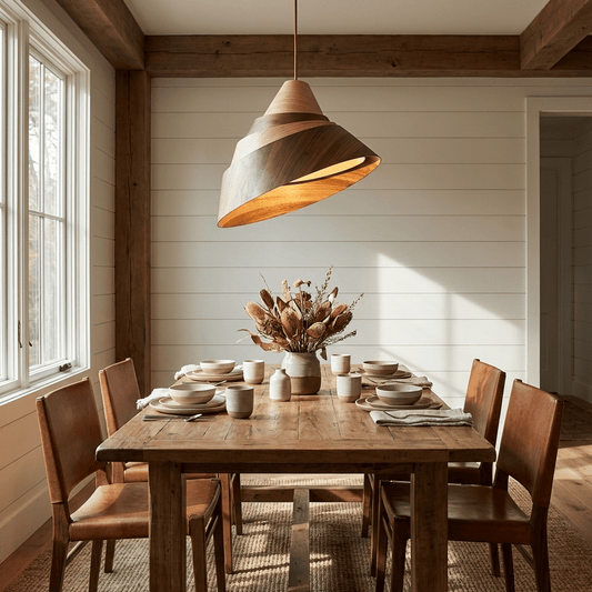 Strata Wood Pendant Lamp